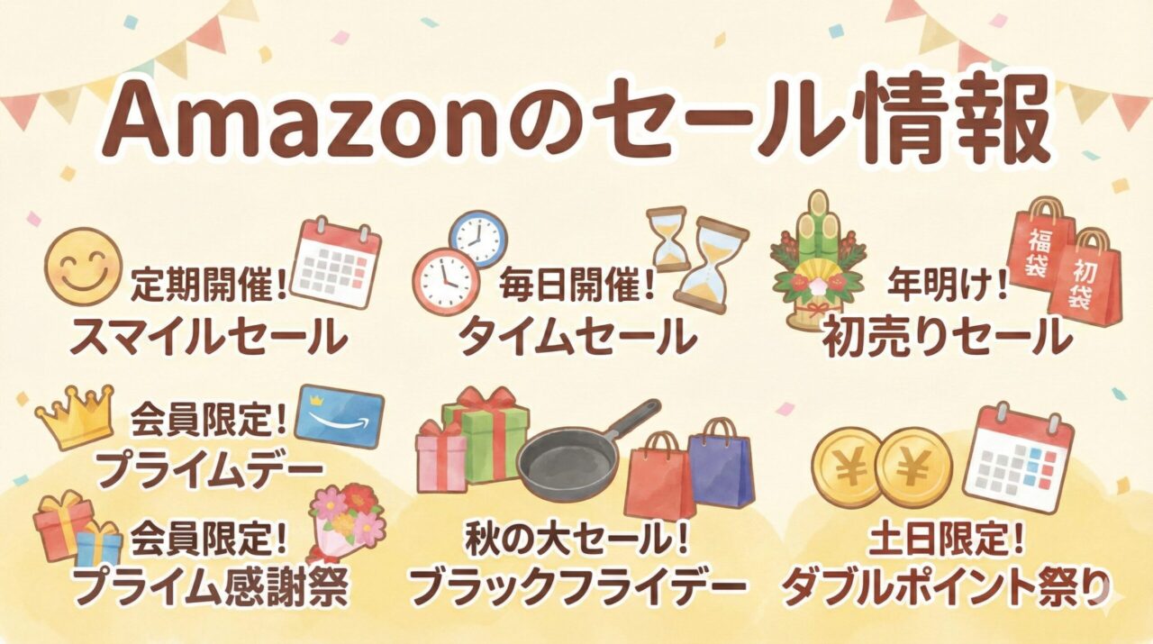Amazonのセール情報