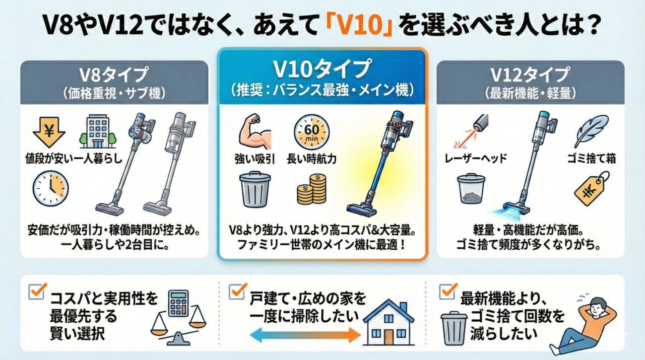 V8やV12がおすすめな人