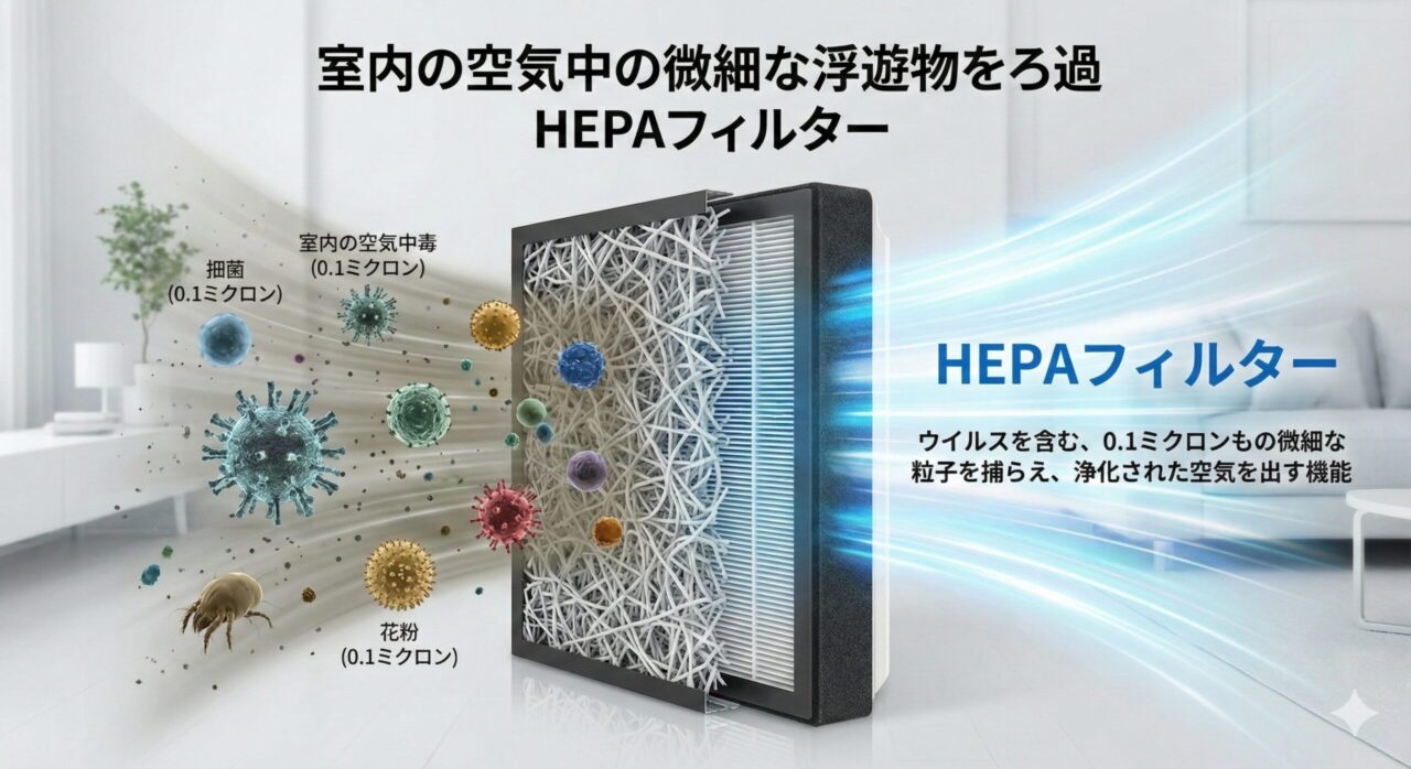 製品全体でゴミを集める