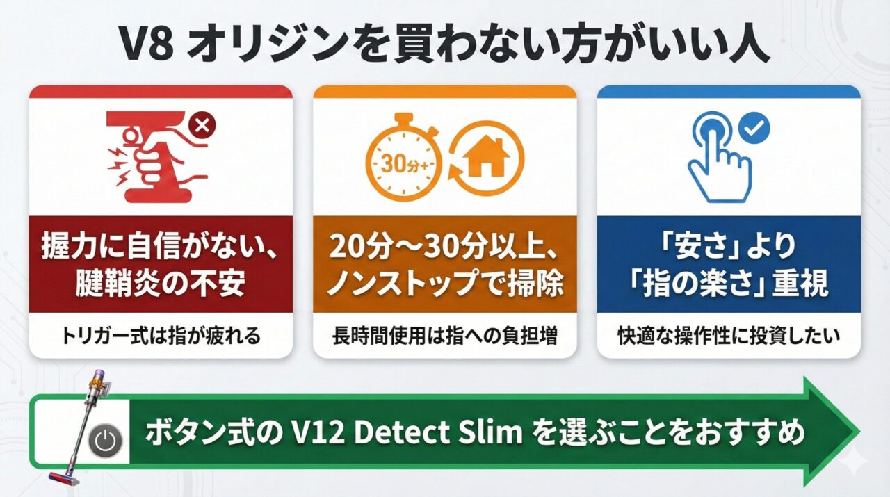 V8オリジンを買わない方がいい人