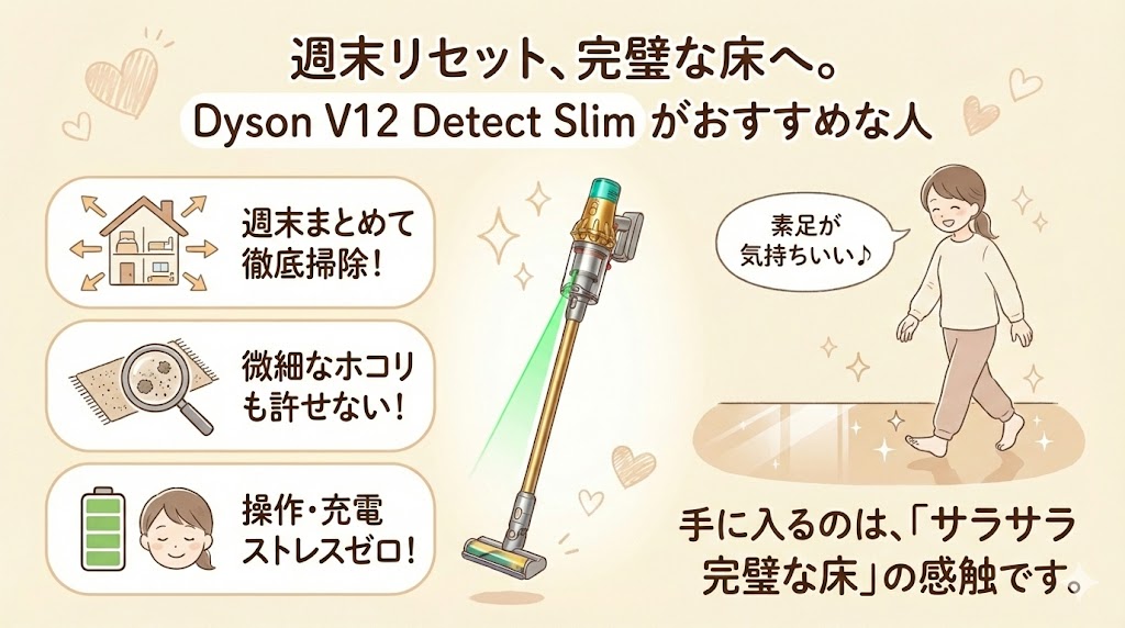 V12がおすすめな人