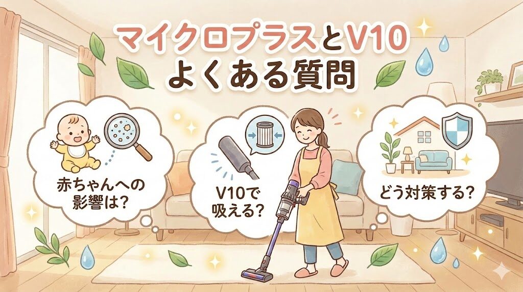 マイクロプラスとV10に関するよくある質問