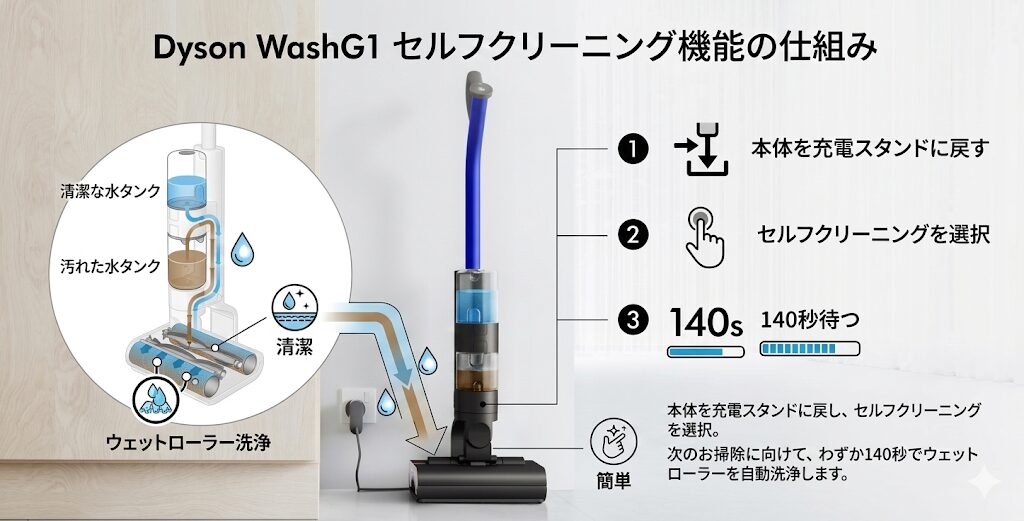 WashG1のお手入れルーティン