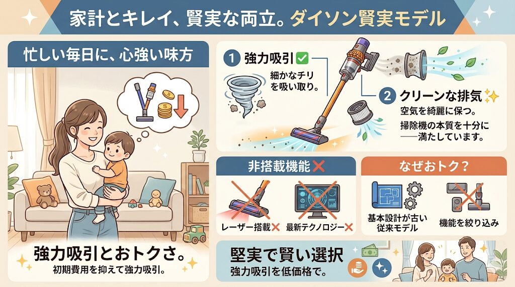 ダイソンV8が適している人の条件