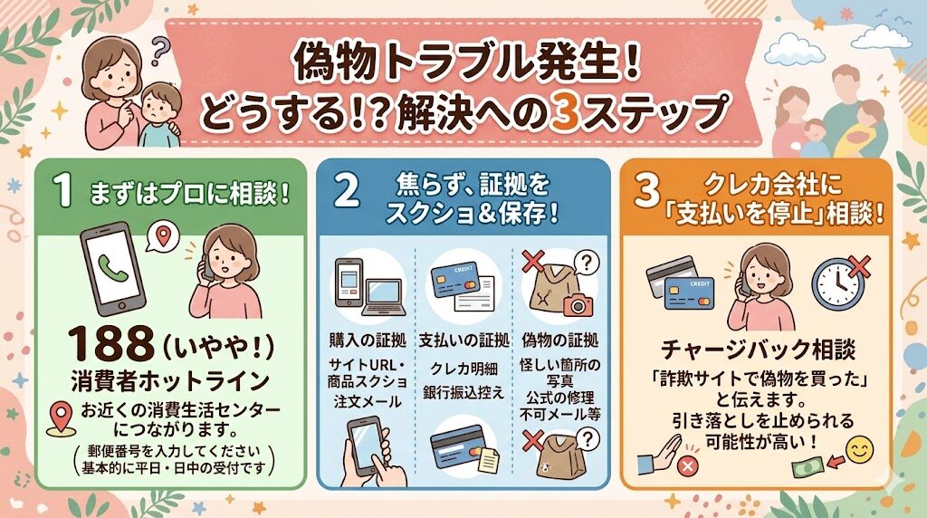 ダイソンの掃除機の偽物を買ってしまった場合の具体的な対処法